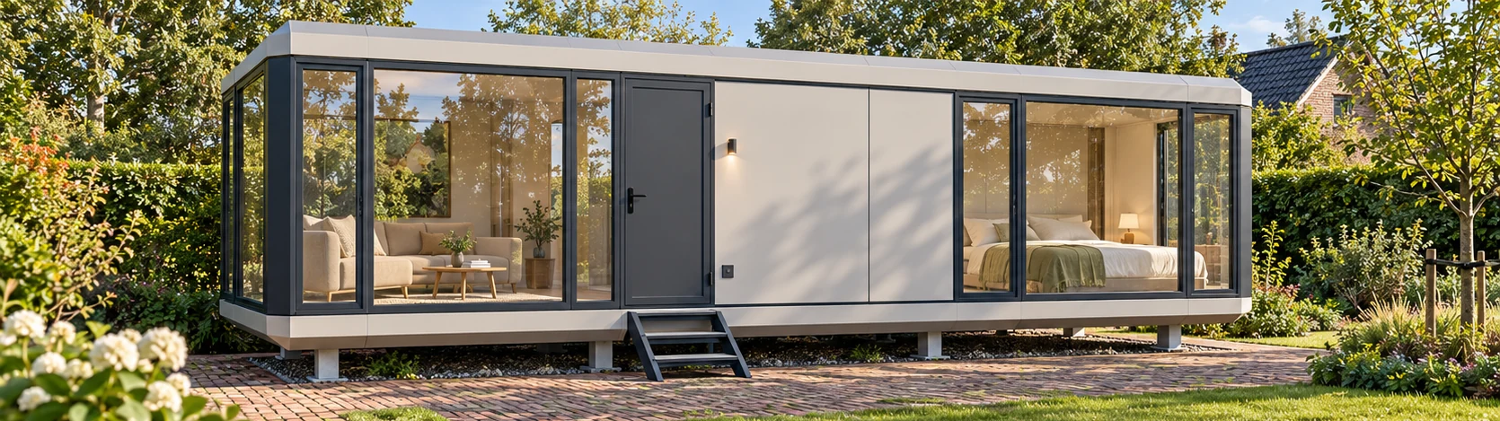 Woning uit de modulaire modelcollectie.
